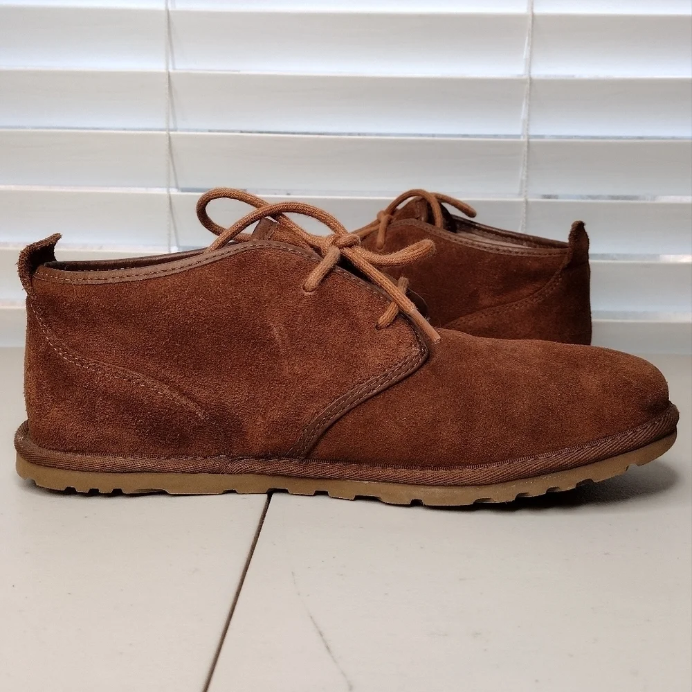 UGG Maksim Men's Brown Suede Business Casual Lace Up Ankle Chukka Boots Sz 7